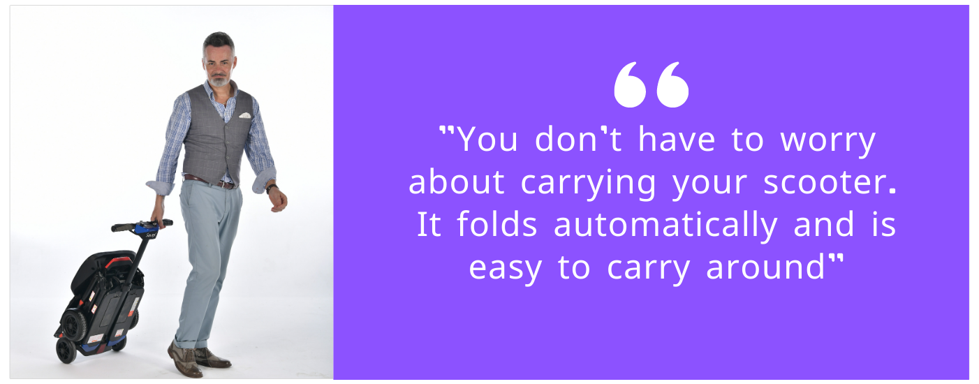 Solax S3121 automatic folding scooter quote