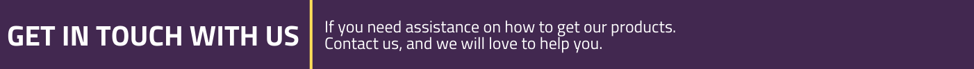 Contact us and get in touch